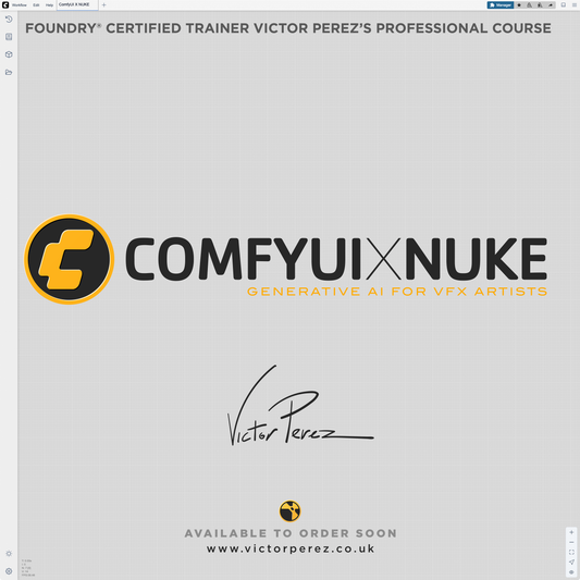 Generative AI Workflows for Visual Effects: Integrating ComfyUI with Nuke (PRE-ORDER)